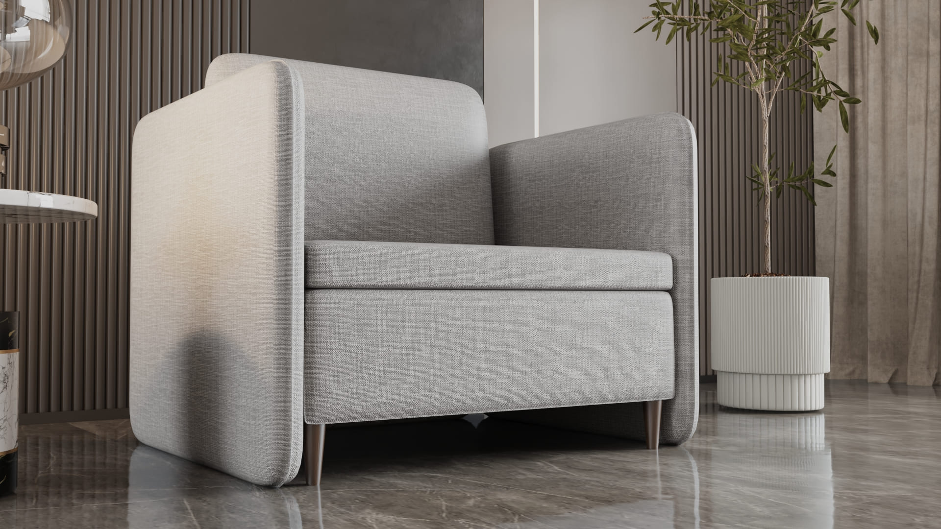 YATUYU® TEKLİ REFAKATÇİ KOLTUĞU