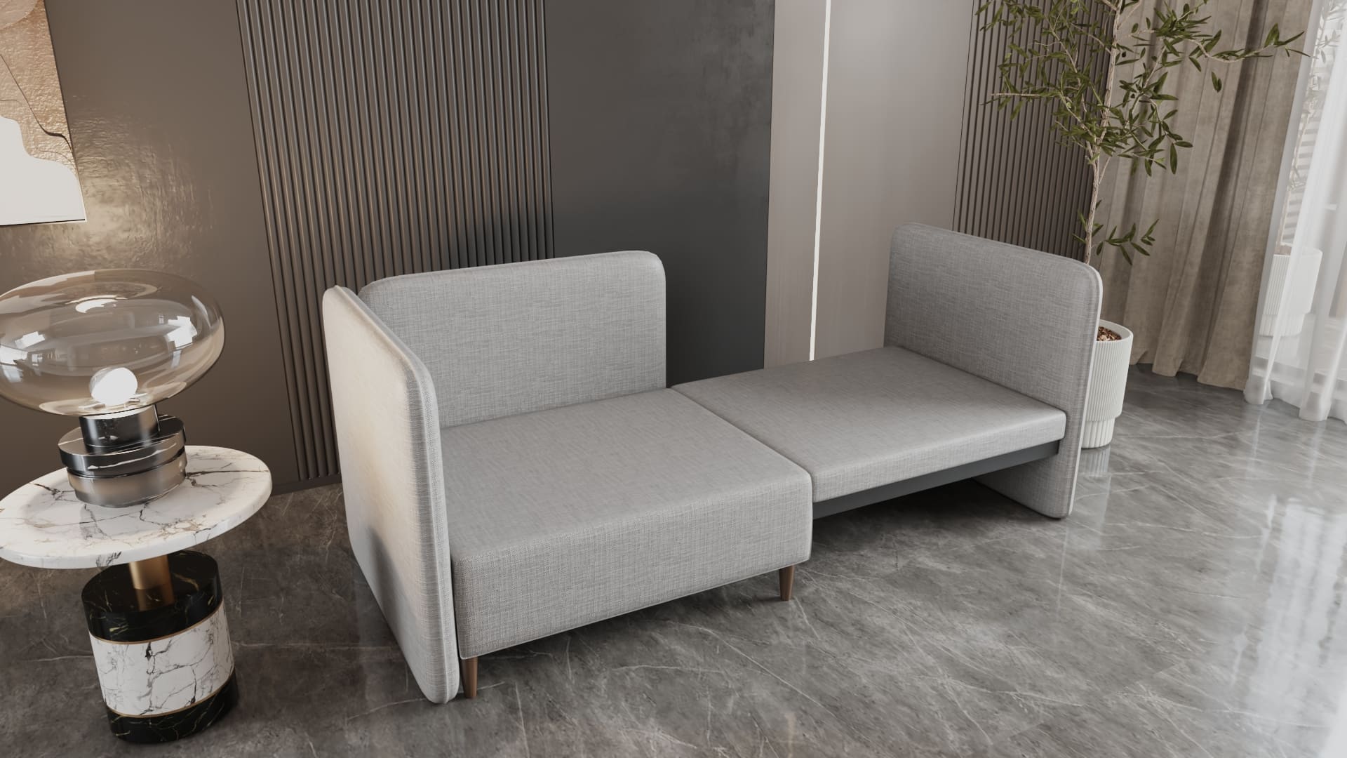 YATUYU® TEKLİ REFAKATÇİ KOLTUĞU