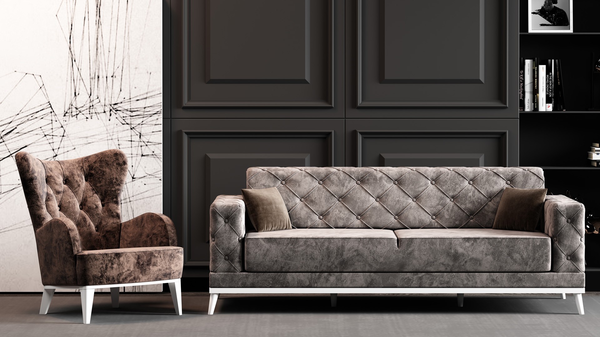 ALARA ÜÇLÜ KOLTUK