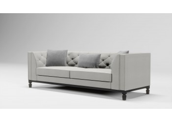 Malta Kapitoneli Üçlü Koltuk