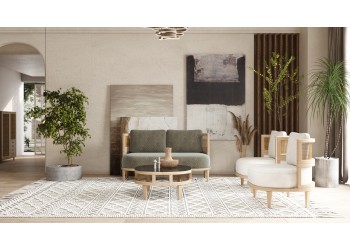 Zara Bohem Hazeranlı Koltuk Takımı