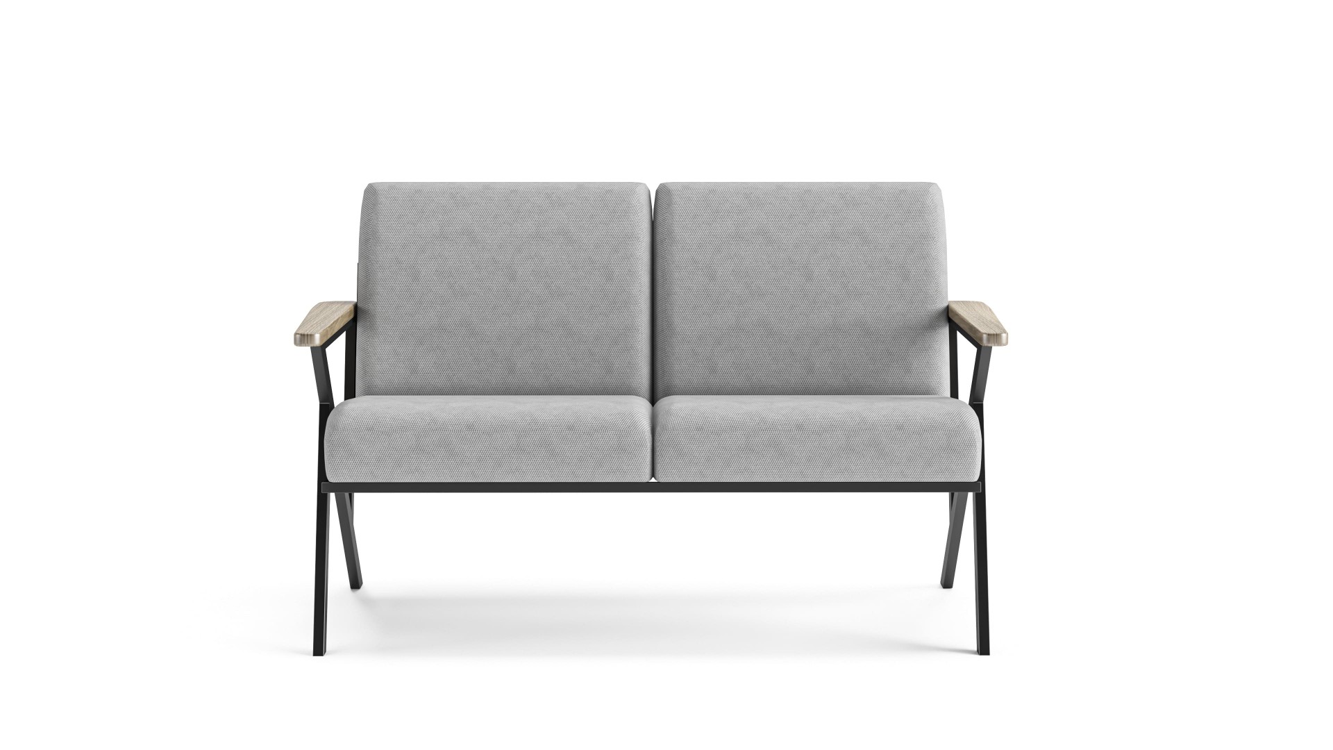 Lavin Metal İkili Koltuk