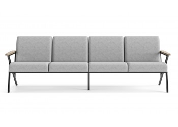 Lavin Metal Dörtlü Koltuk 