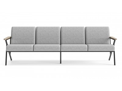 Lavin Metal Dörtlü Koltuk 