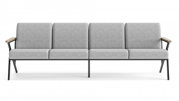 Lavin Metal Dörtlü Koltuk 