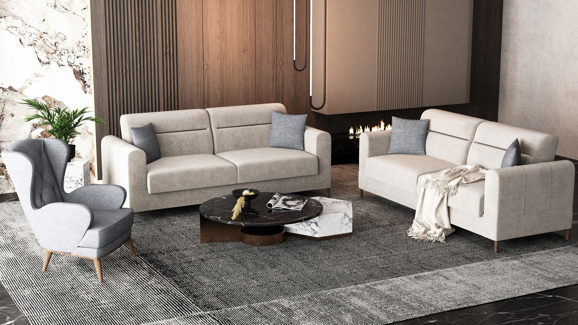 ZAMBAK KOLTUK TAKIMI