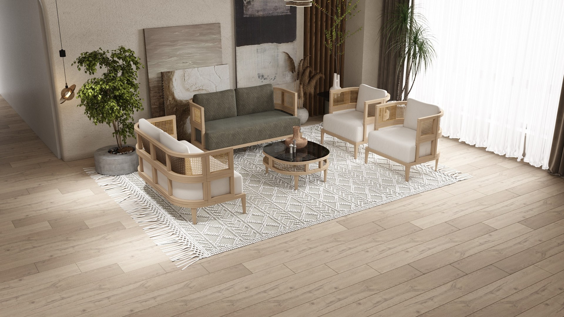 ZARA BOHEM HAZERANLI KOLTUK TAKIMI