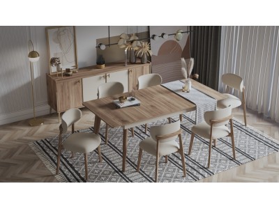 BOHEM LARIS YEMEK ODASI TAKIMI