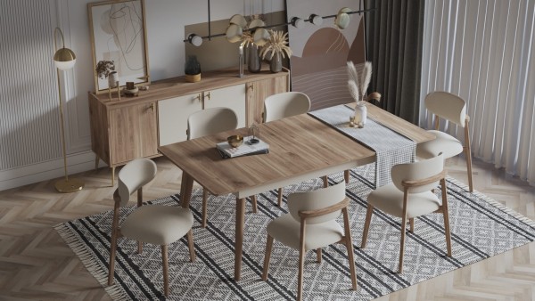 BOHEM LARIS YEMEK ODASI TAKIMI