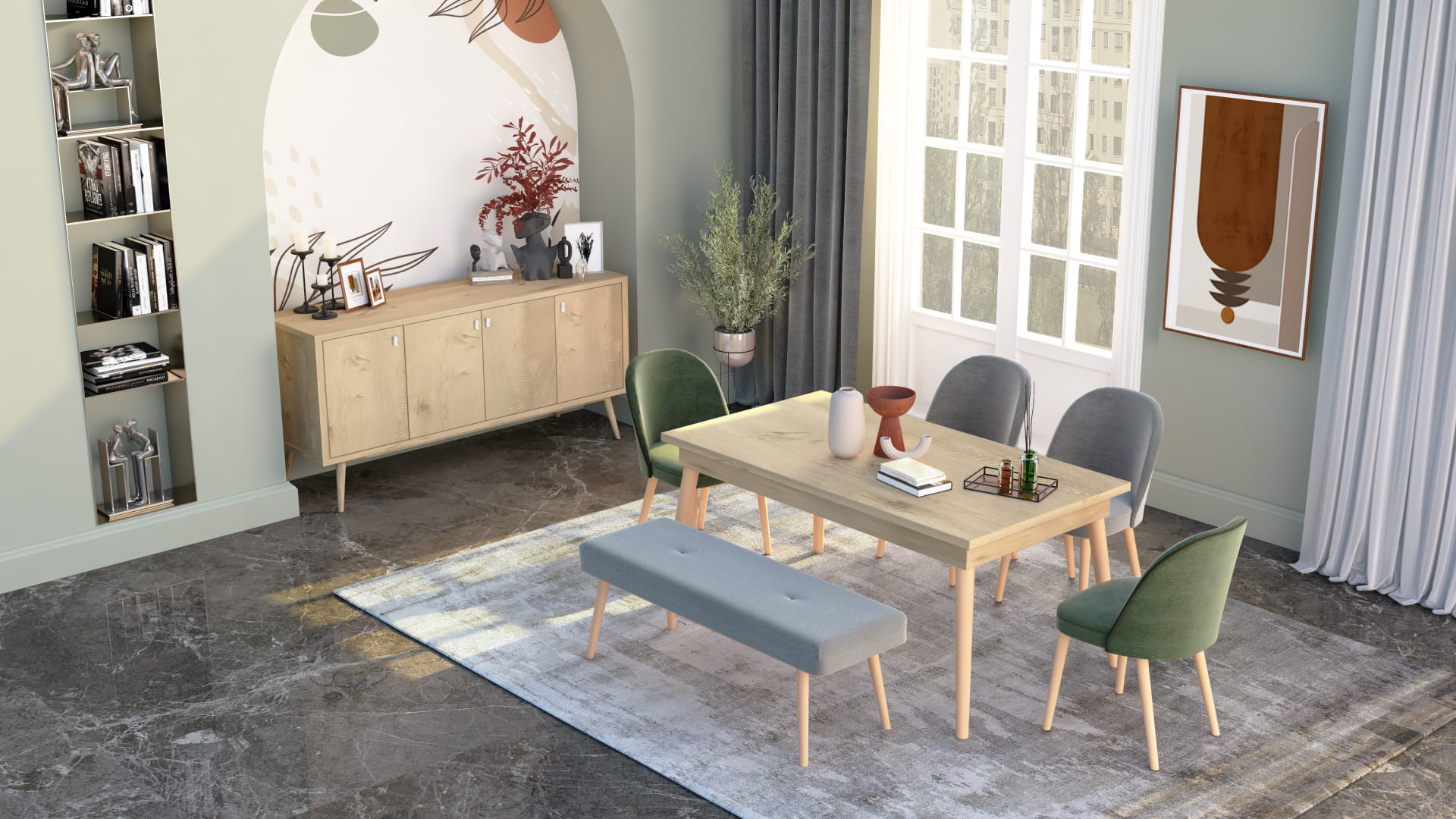 BOHEM VEGA YEMEK ODASI TAKIMI