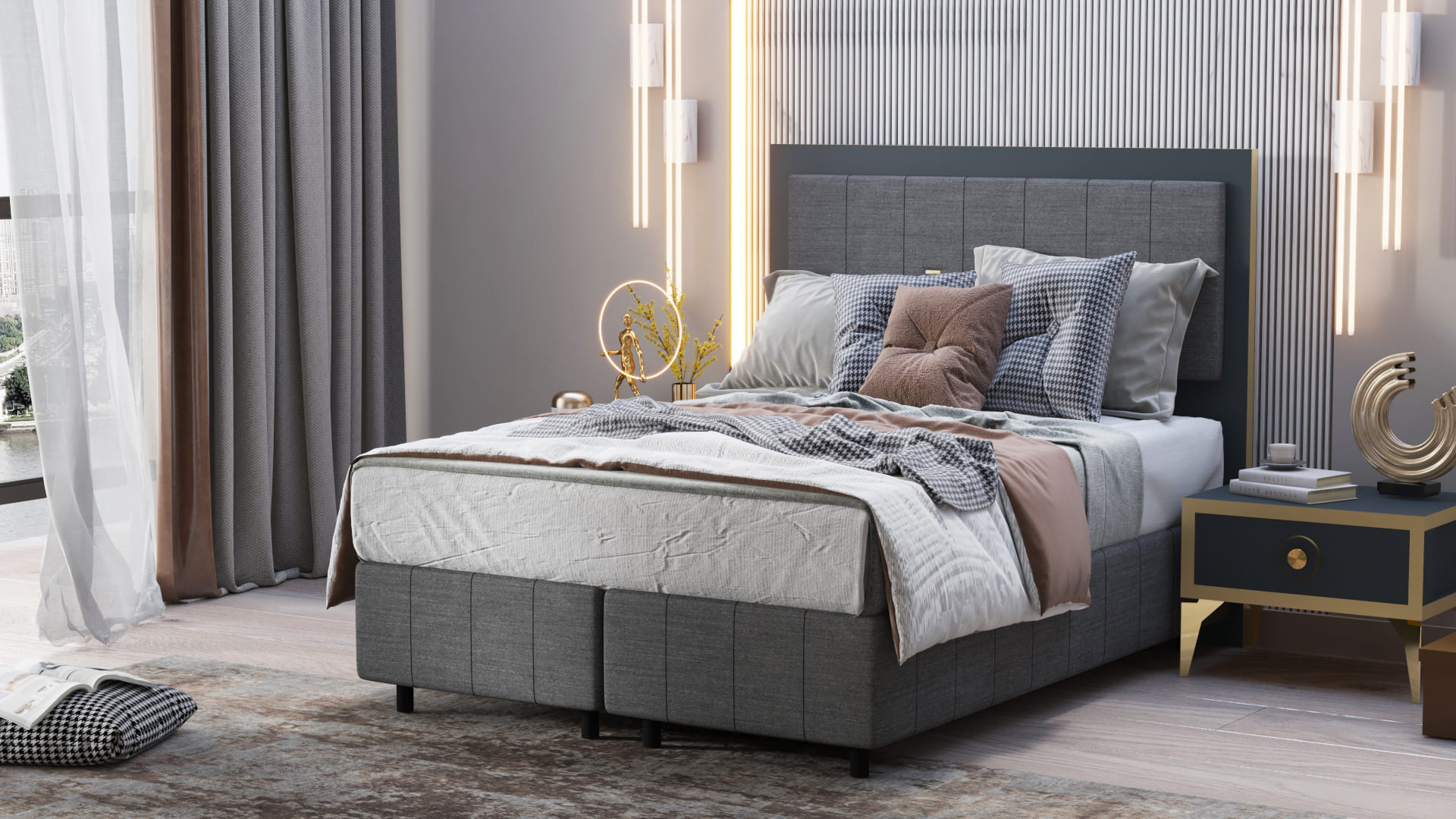 ANTİK YATAK ODASI TAKIMI