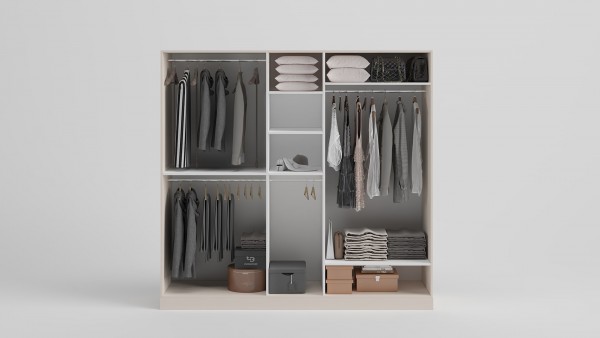 NORA 5 KAPAKLI GARDIROP