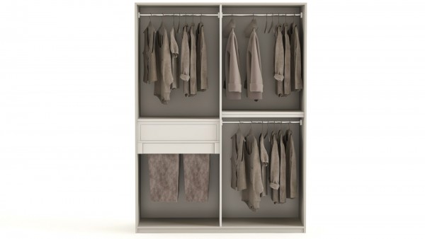 SILVER 4 KAPAKLI DOLAP