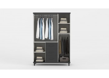 ATLANTİS 3 KAPAKLI DOLAP