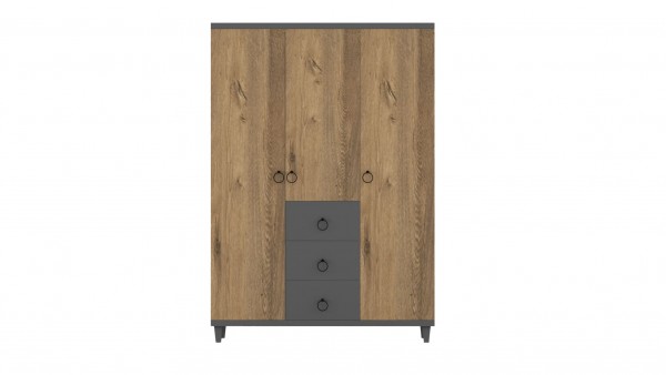 ATLANTİS 3 KAPAKLI DOLAP