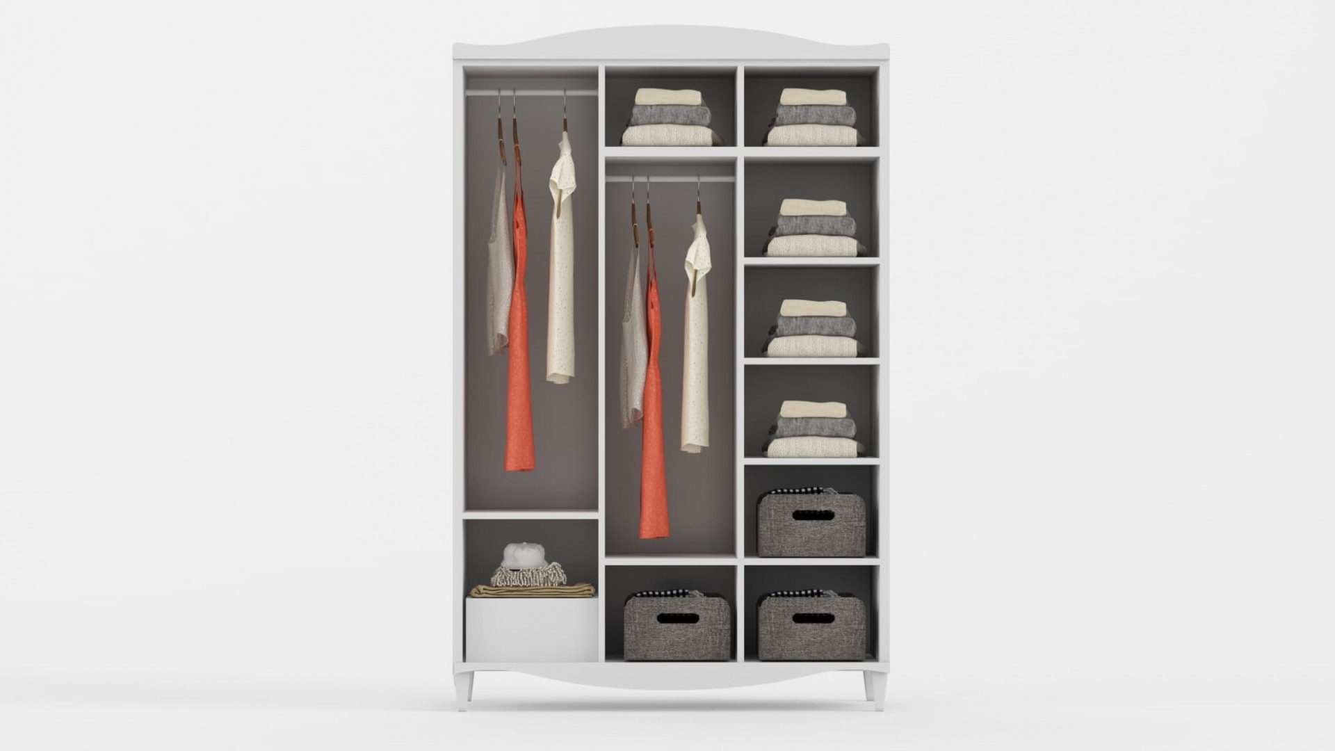 ŞAH 3 KAPAKLI DOLAP