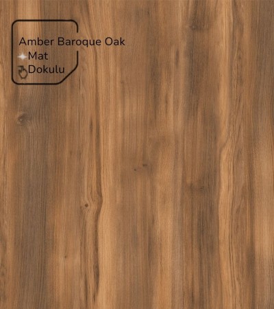 Amber Baroque Oak Melamin