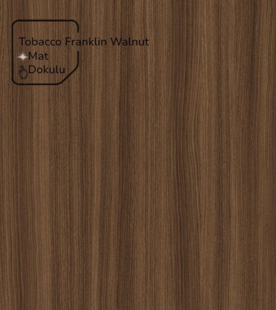 Tobacco F. Walnut Melamin