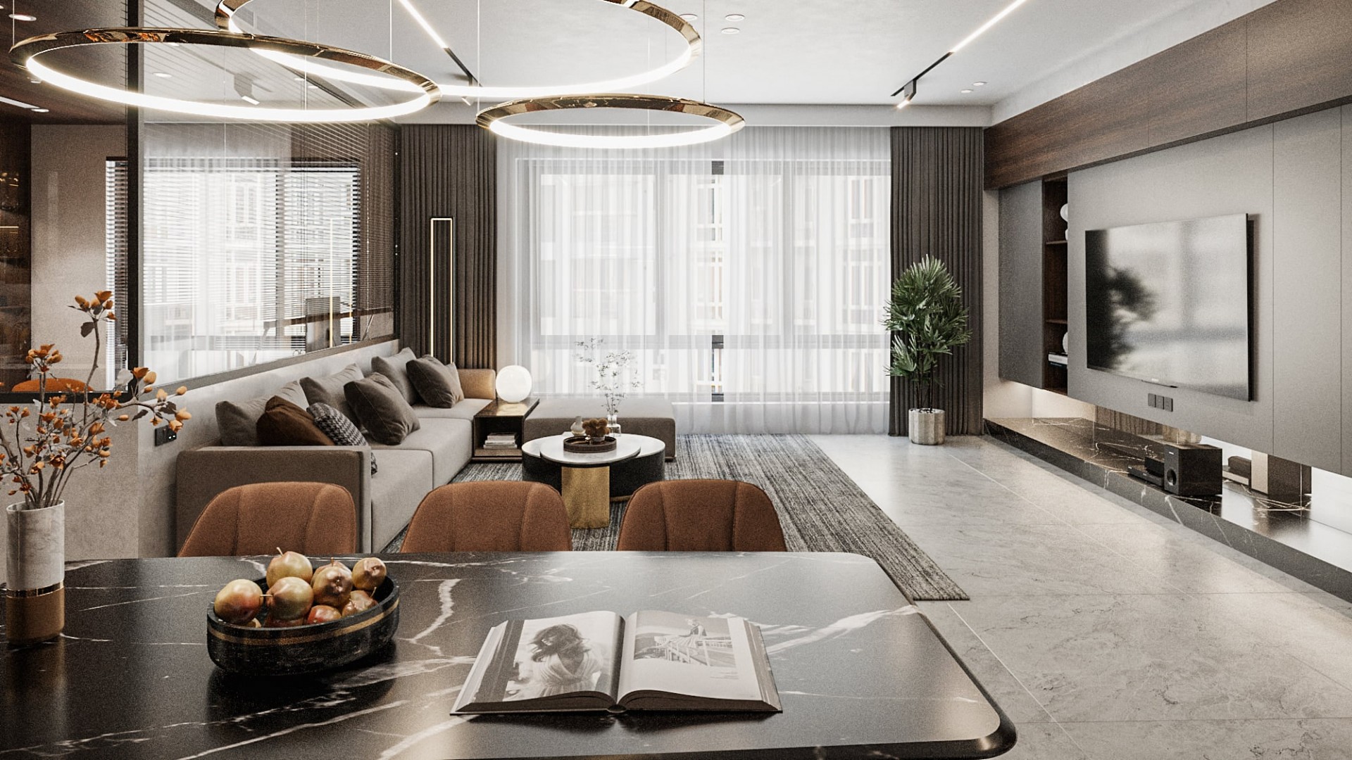 KF Villa Salon & Çalışma Odası
