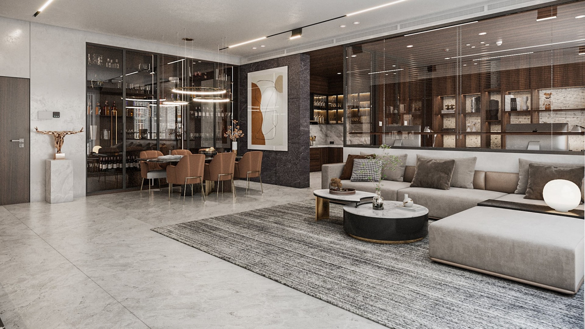 KF Villa Salon & Çalışma Odası